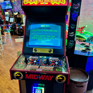 Arcade game cabinet 13 on the floor at 1UP Arcade Bar